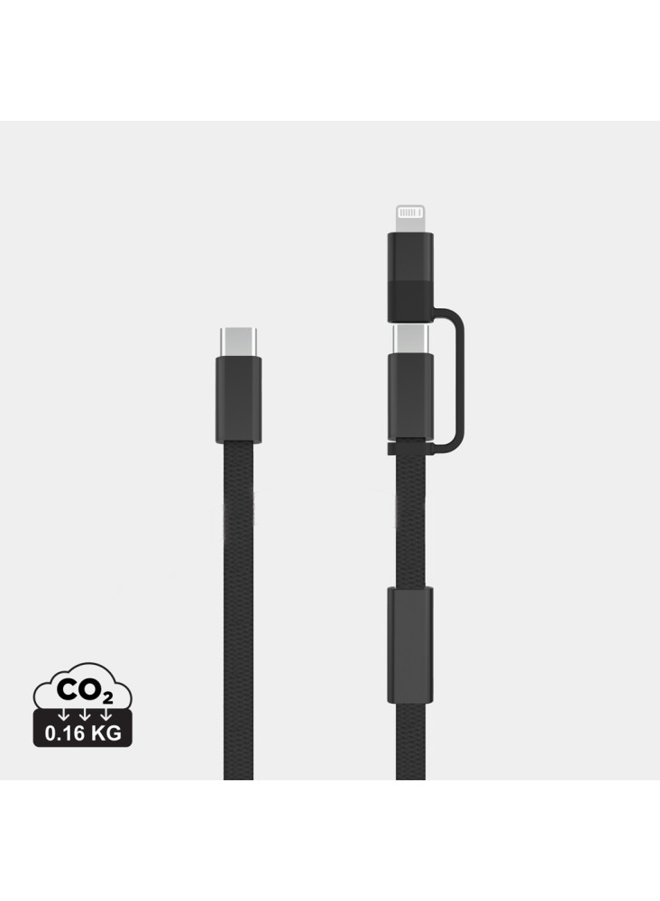 Câble de recharge rapide 60W 2-en-1 Arc RCS