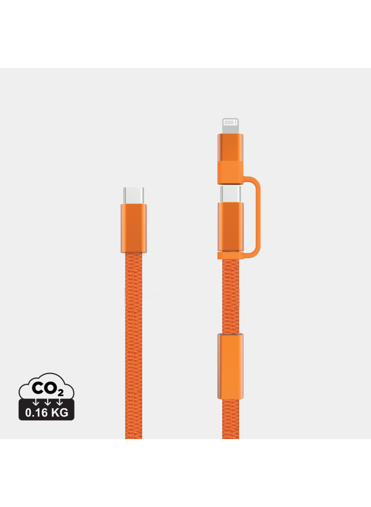 Câble de recharge rapide 60W 2-en-1 Arc RCS