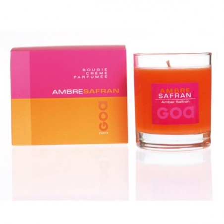 Bougie Parfumée Publicitaire Ambre Safran