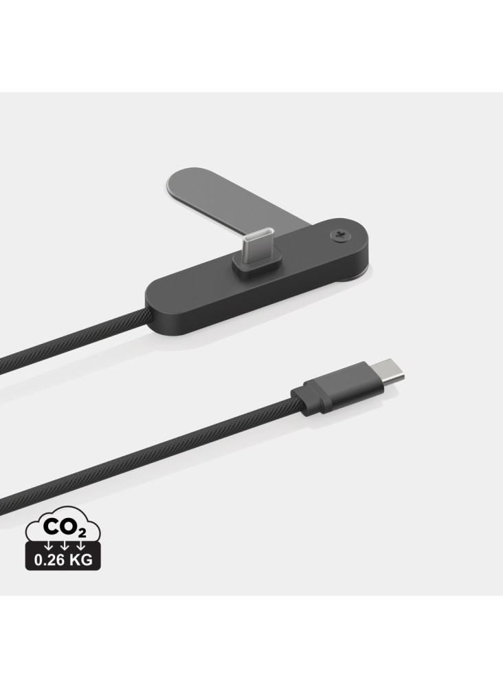 Câble Aluvia RCS 65W PD avec support de téléphone réglable