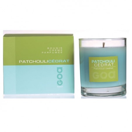 Bougie Parfumée Personnalisable Patchouli Cédrat