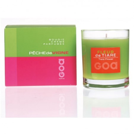 Bougie Parfumée Pêche de Vigne Publicitaire