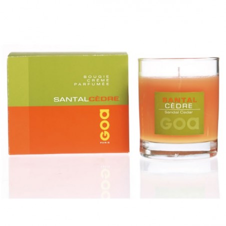 Bougie Parfumée Publicitaire Santal Cèdre