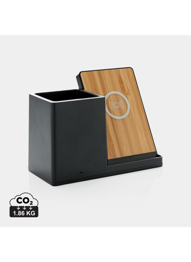 Chargeur 10W avec porte-stylo en ABS recyclé RCS Ontario