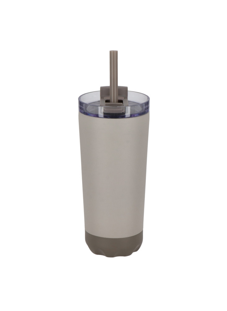Gobelet Norden InSideOut en acier inoxydable à double paroi avec paille, 600 ml