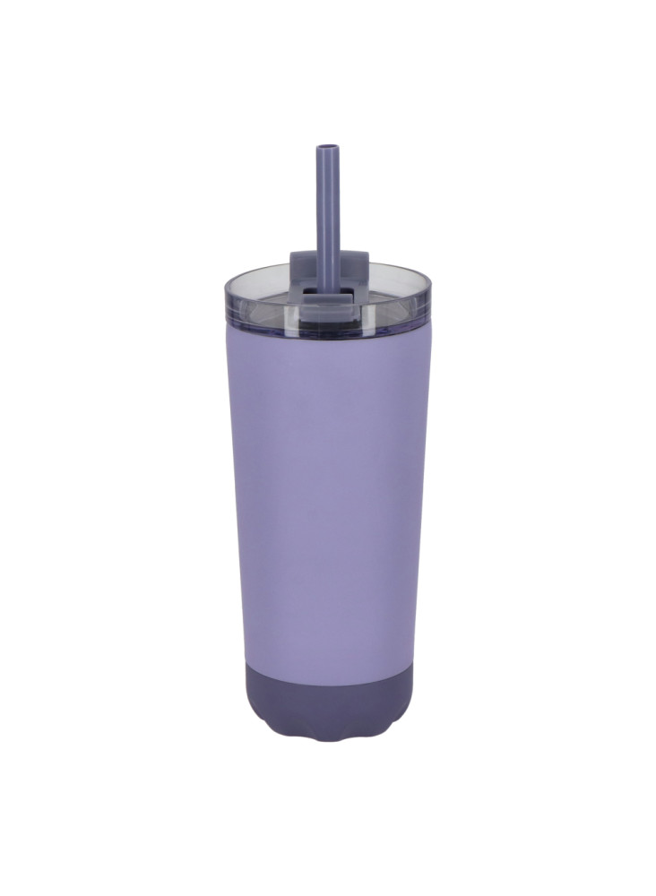 Gobelet Norden InSideOut en acier inoxydable à double paroi avec paille, 600 ml