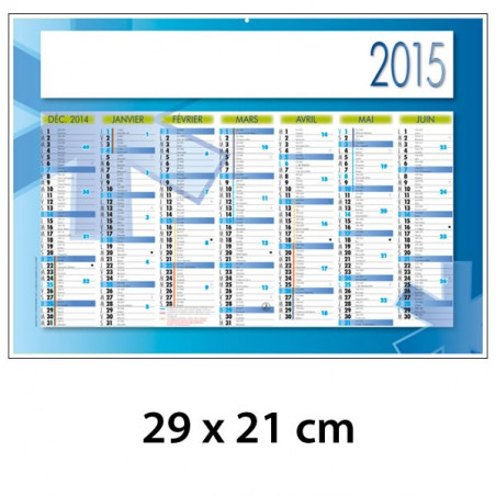 Calendrier Publicitaire Ambulancier 29 x 21 cm