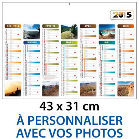 Calendrier Personnalisé Photographies