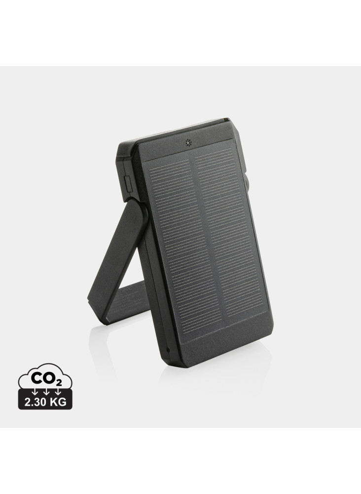 Powerbank solaire 5000 mAh et 10W en plastique RCS Skywave
