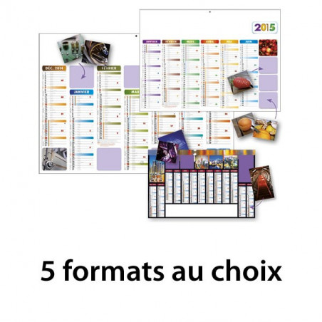 Calendrier Publicitaire Sur Mesure