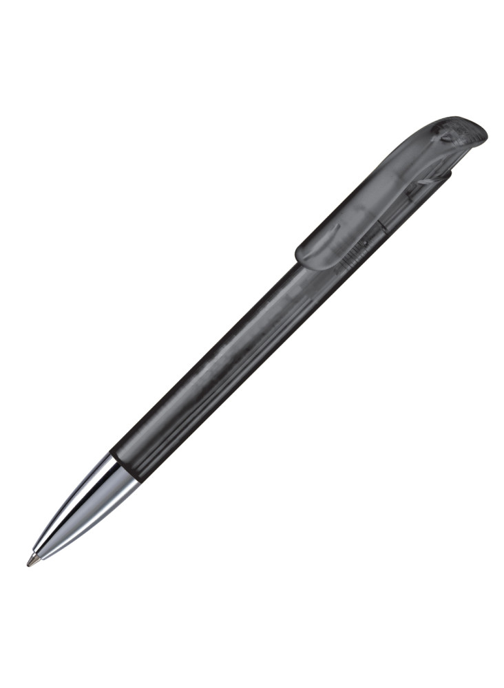 Stylo bille Atlas transparent et pointe métal
