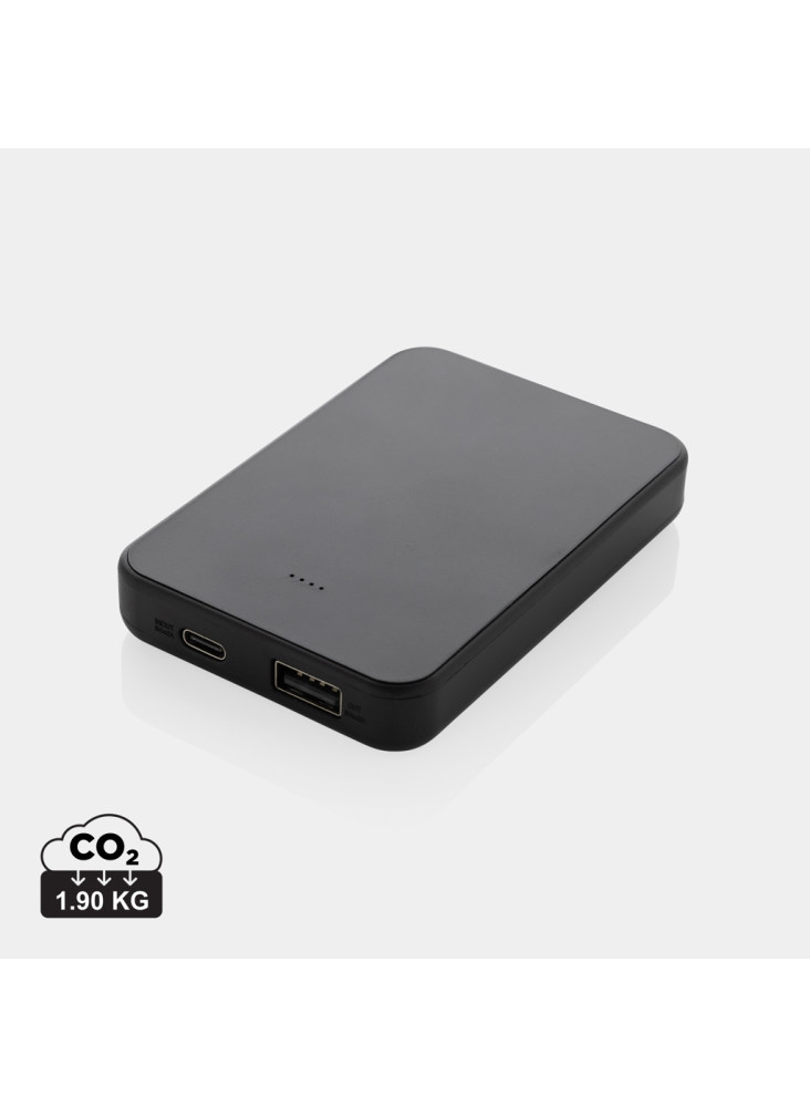 Powerbank 5000mAh avec USB C en ABS recyclé RCS Boostcore