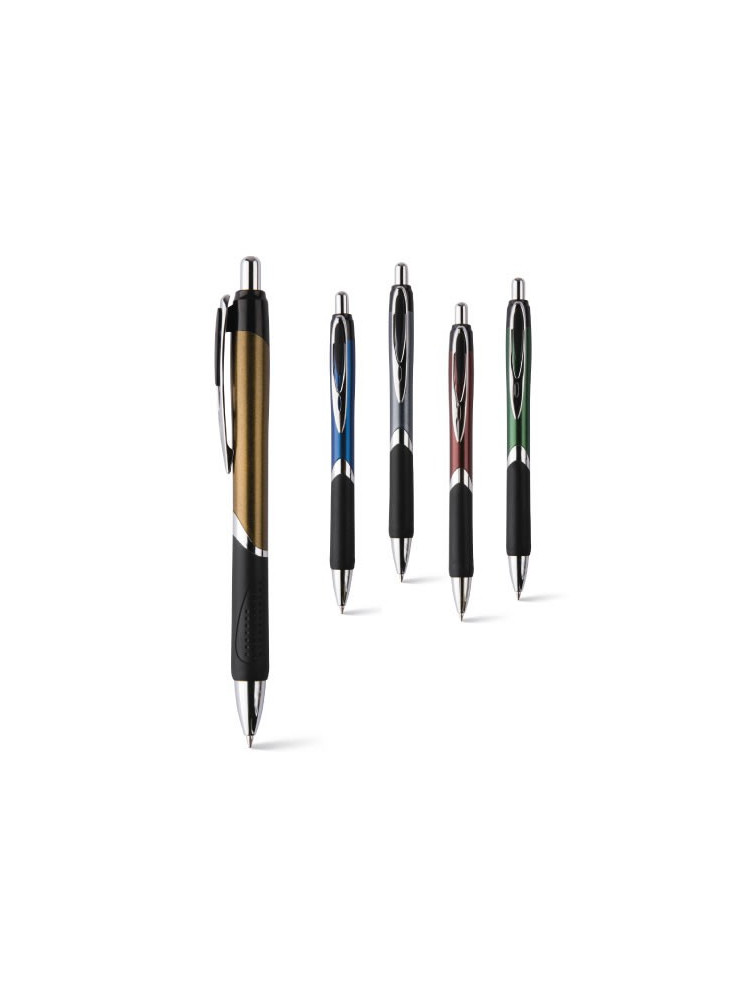 Stylo Bille Métal brillant et caoutchouc Publicitaire