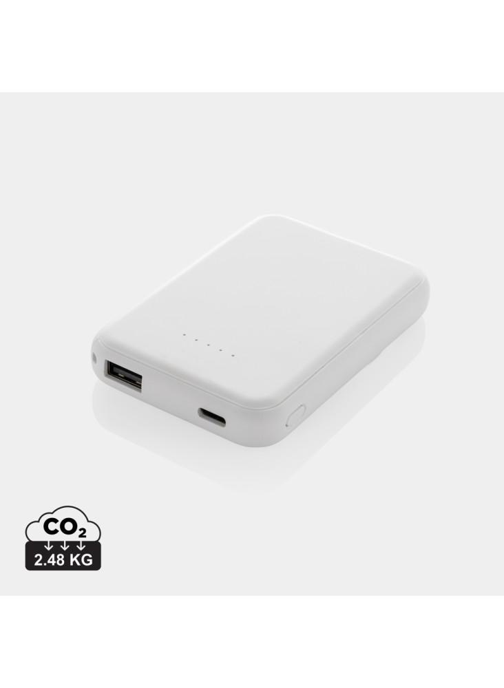 Powerbank 5000mAh et 5W en plastique recyclé RCS Stellar
