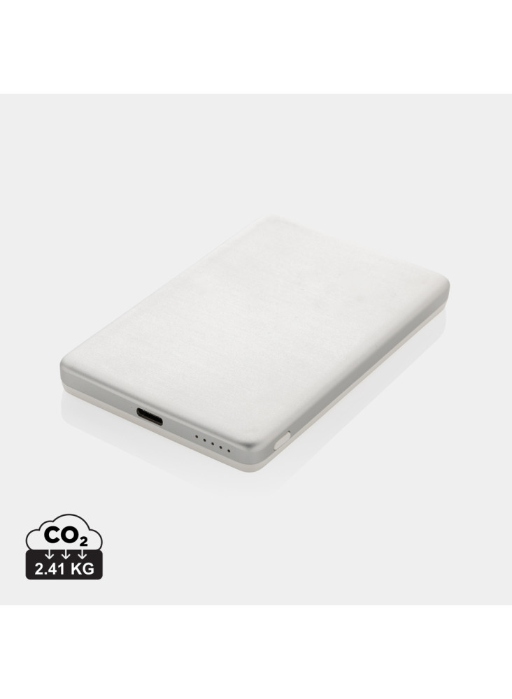 Powerbank 5000mAh et 5W en aluminium recyclé RCS Orion