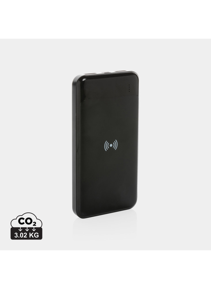 Powerbank 8000 mAh avec induction en plastique recyclé RCS