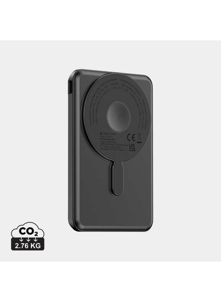 Powerbank 5000mAh et 20W PD Urban Vitamin Redwood