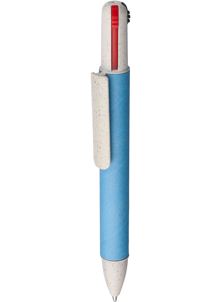 Stylo bille Deborah | Carton et paille de blé | 4 couleurs