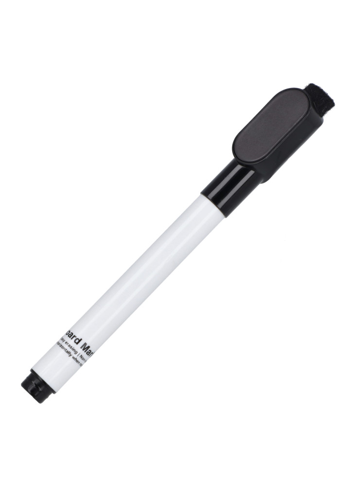 Marqueur pour tableau blanc avec aimant et raclette