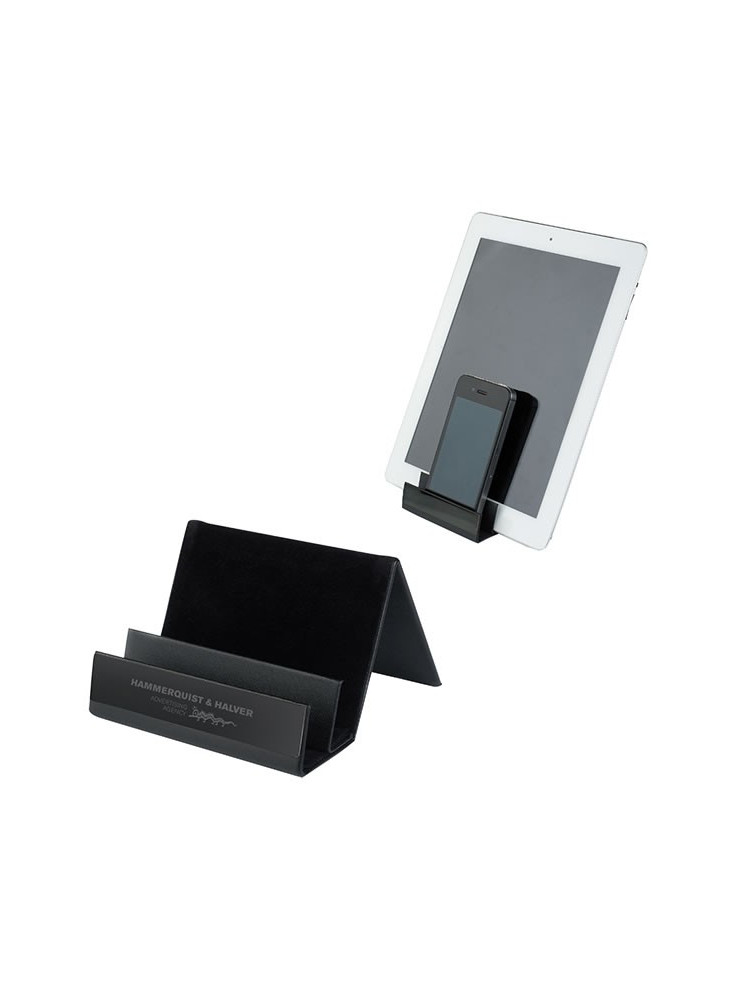 Support Tablette et Smartphone Inox personnalisable