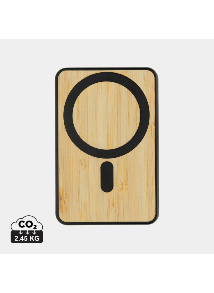 Powerbank 5000mAh et 5W en bambou et ABS RCS Zen