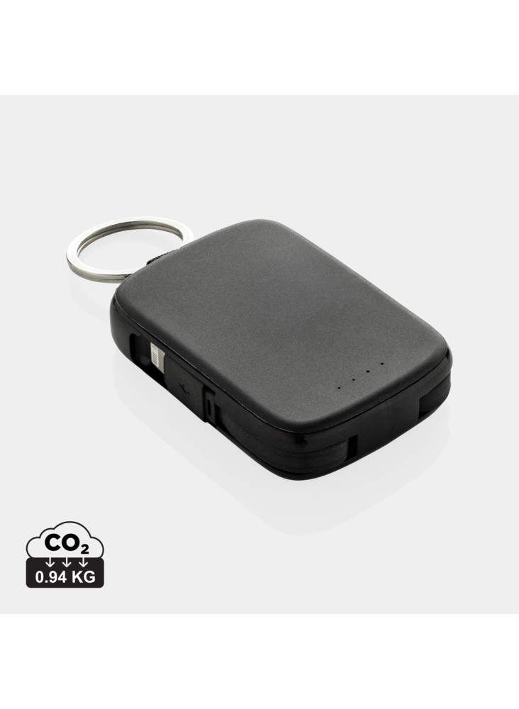 Porte-clés powerbank 2000mAh et câbles intégrés Nexo RCS