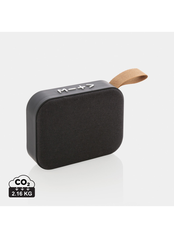 Enceinte avec tissu