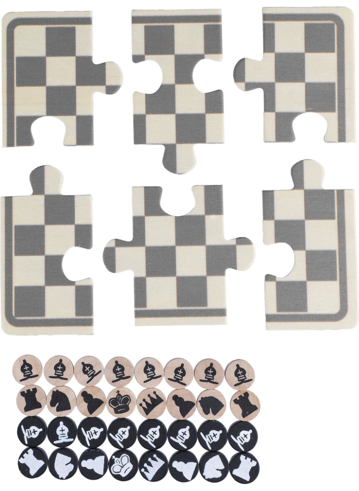 Jeu d'échecs Hank | Bois