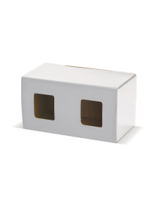 Boîte pour 2 mugs avec fenêtre