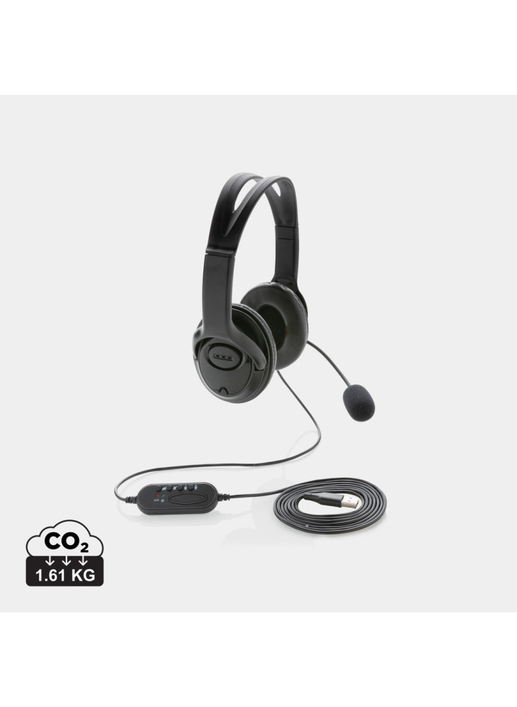 Casque audio filaire