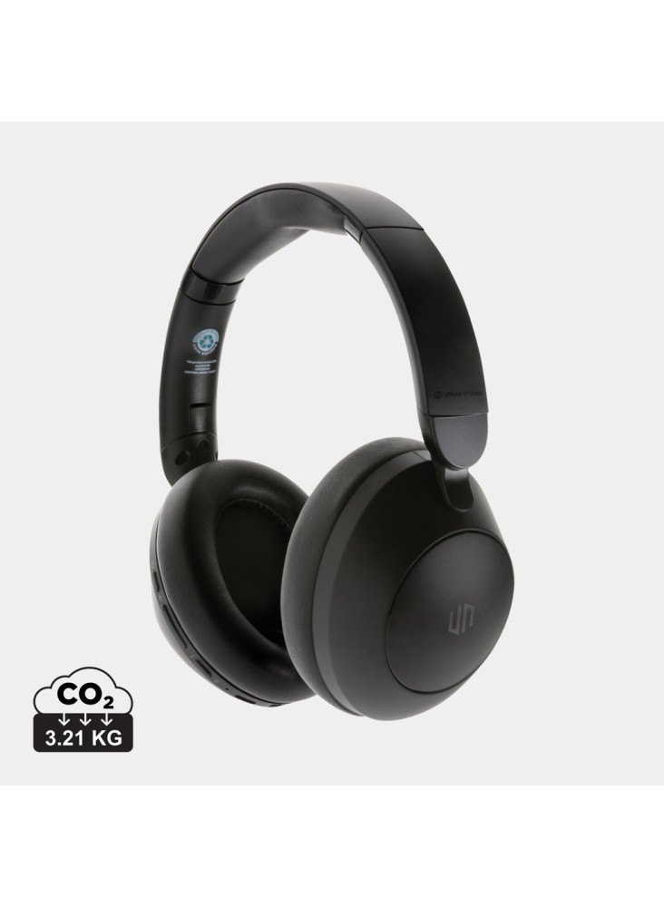 Casque audio ANC en plastique recyclé RCS Urban V Cupertino