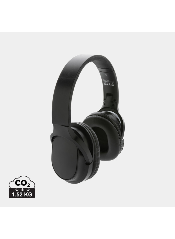 Casque sans fil pliable en plastique recyclé RCS Elite