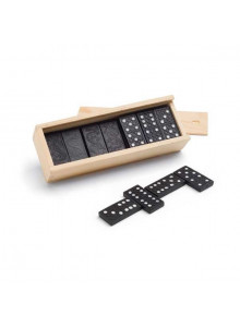 Jeux de Domino dans un coffret en bois