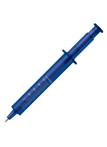 Stylo seringue transparent