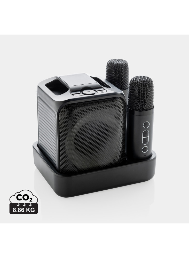 Set karaoké avec double micro en plastique RCS SingVIBE