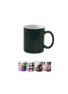 Mug noir rond