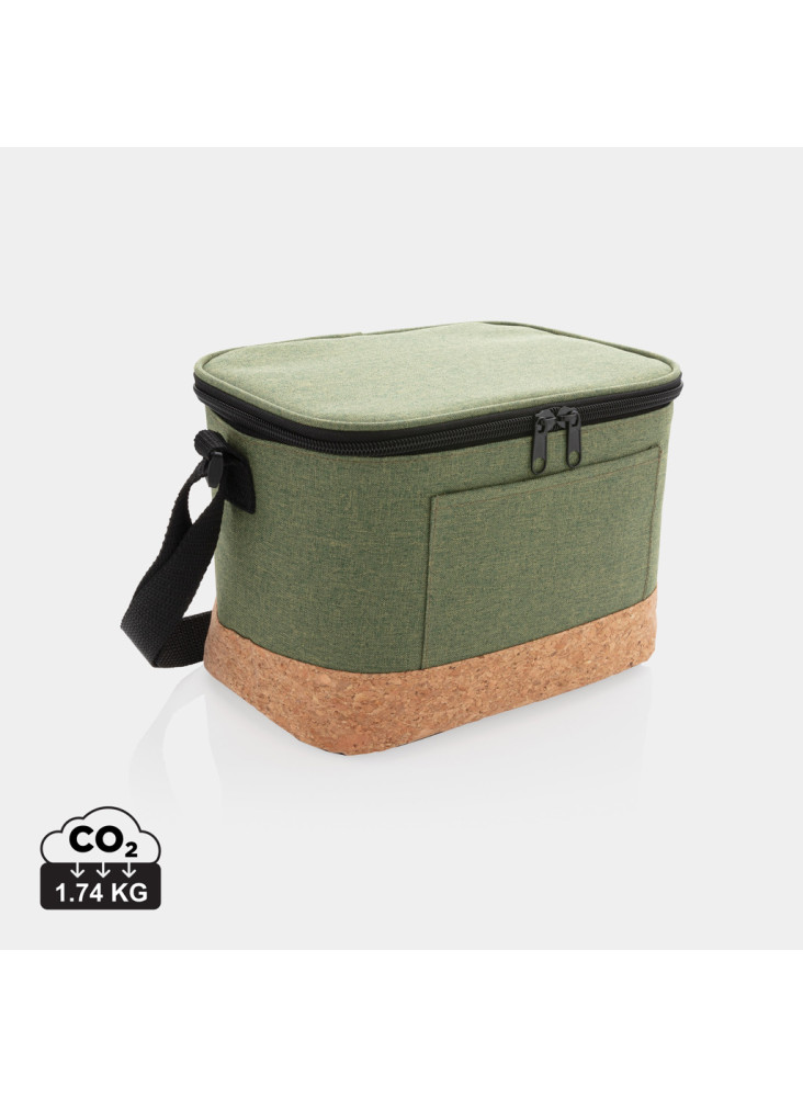 Sac isotherme double ton avec finition liège