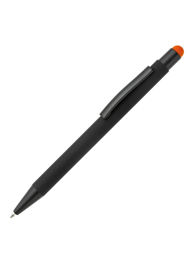 Stylo stylet NEW YORK caoutchouté noir