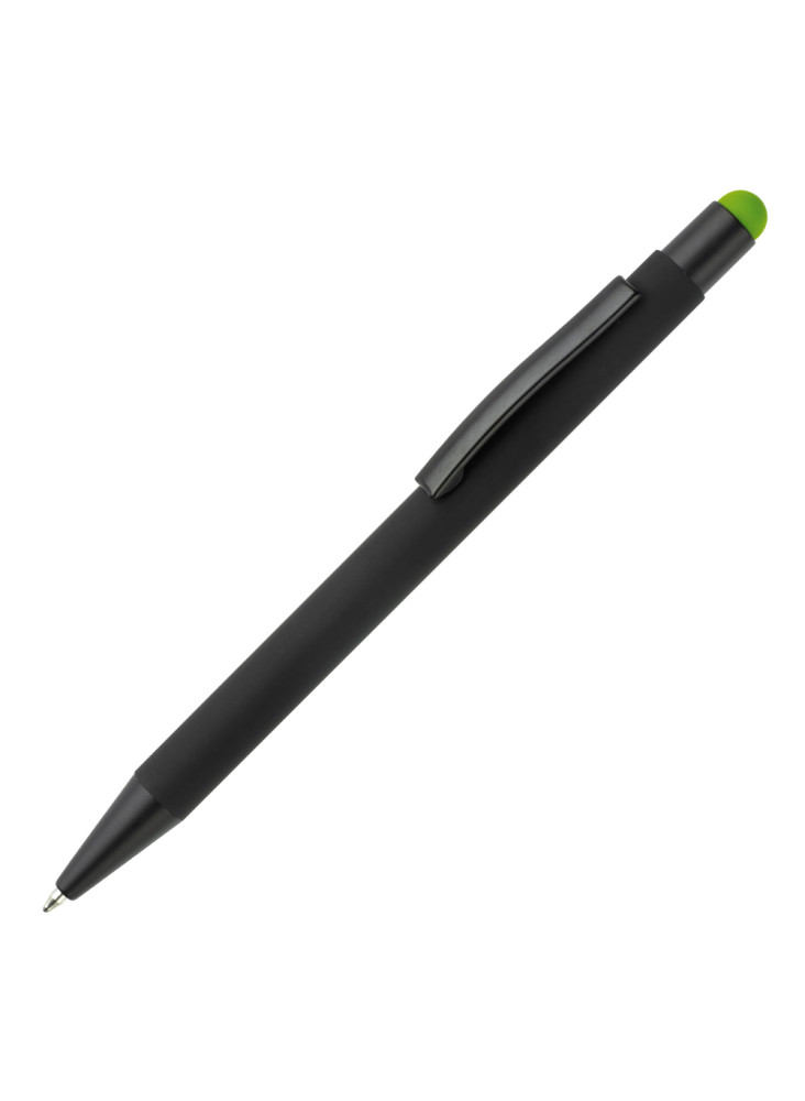 Stylo stylet NEW YORK caoutchouté noir