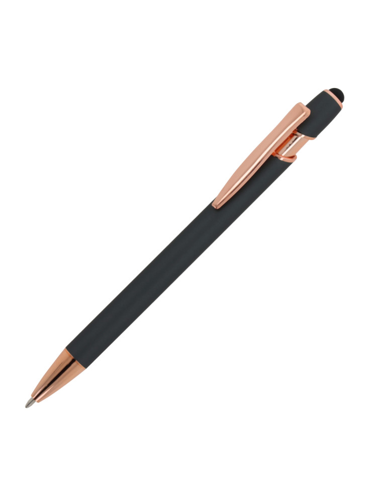 Stylo-bille Paris Deluxe métal caoutchouté