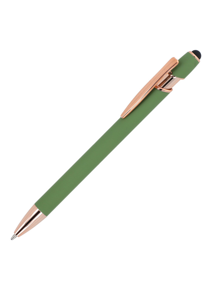 Stylo-bille Paris Deluxe métal caoutchouté