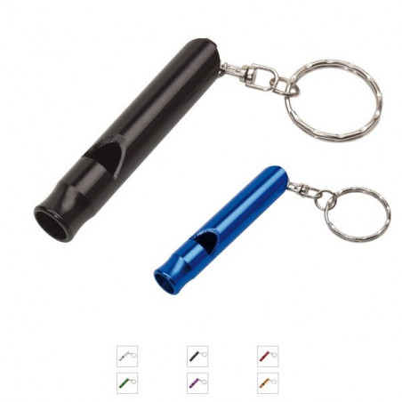 Porte-clés Sifflet Aluminium