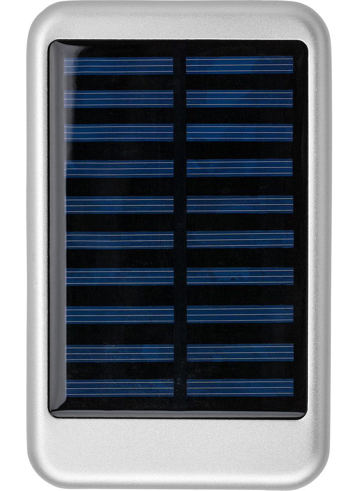 Power bank Tycho | Aluminium | Solaire | 4 000 mAh
