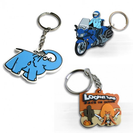 Porte-clés Sur Mesure PVC