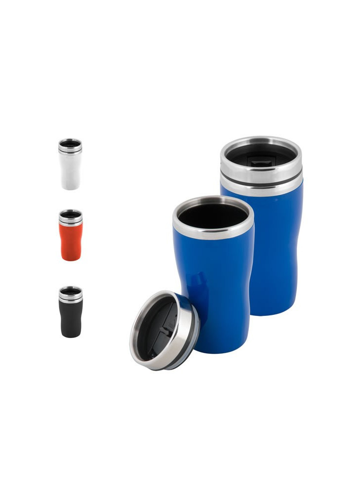 Mug Thermos en plastique et métal 250ml personnalisé