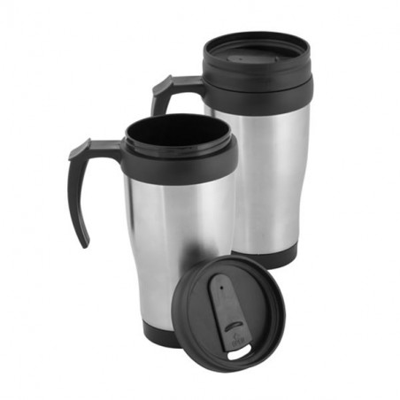 Mug Thermos métal à double paroi 450ml publicitaire