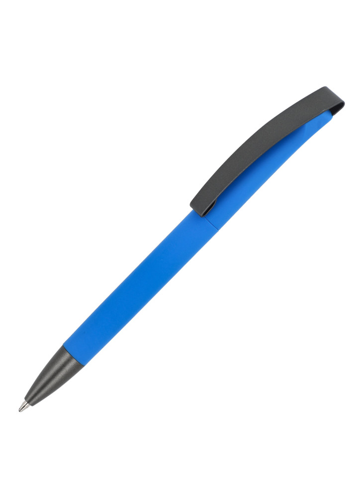 Stylo à bille Vegas avec clip métallique softtouch