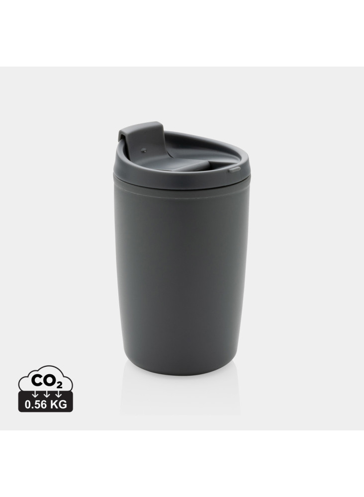 Mug en PP recyclé GRS avec couvercle à bascule