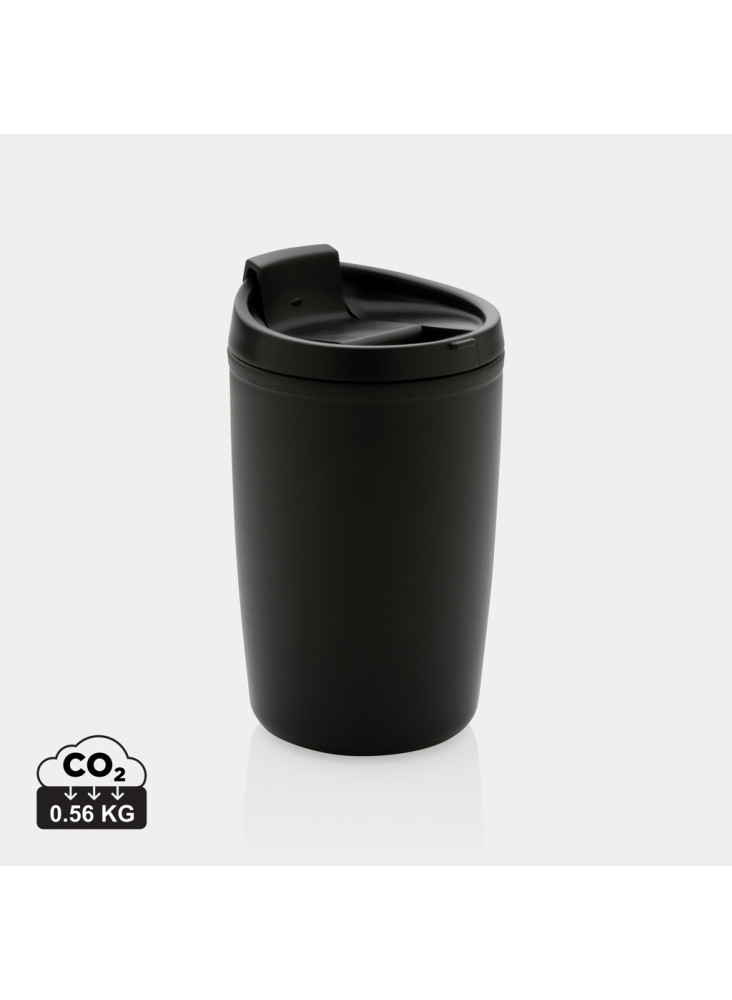 Mug en PP recyclé GRS avec couvercle à bascule