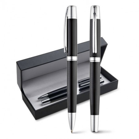 Coffret Simili Cuir Stylos